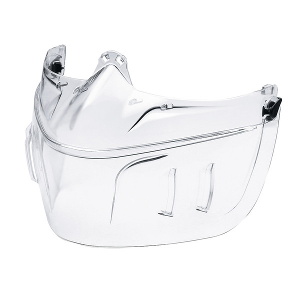 Order In - uvex 9301-393F ultravision Eye Protection Accessories - Lower Faceshield - Flip-Up - Polycarbonate - Clear