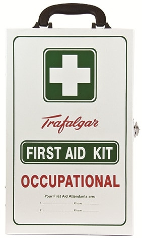 Order In - Brady National First Aid Kit - Wallmount - Metal