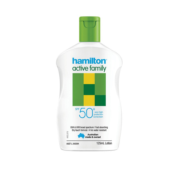 Order In - Hamilton Active Family Sunscreen - Spf 50+ - One Colour - 125ml