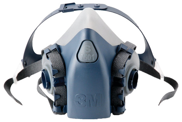 Order In - 3M™ Half Facepiece Reusable Respirator 7501, Respiratory Protection, Small