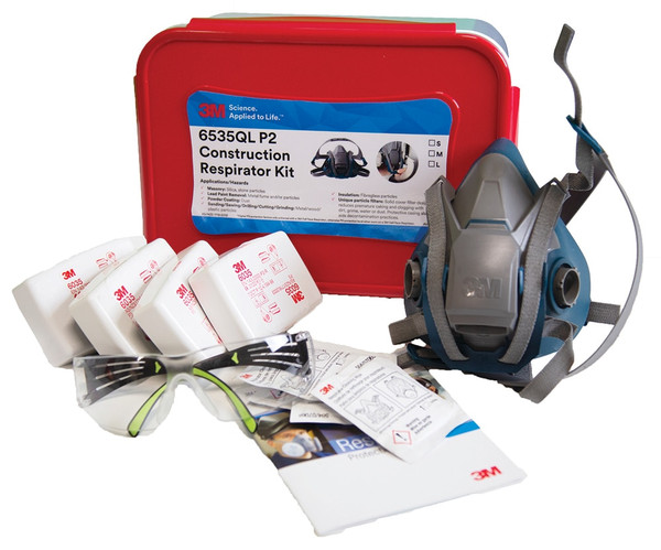 Order In - 3M Respirator Kit - Construction - P2 - 6535QL -Medium