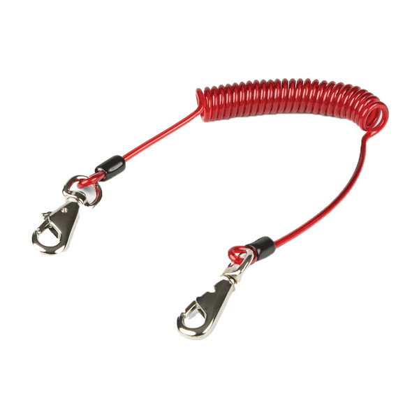 Order In - GRIPPS Coil Tether - Single Action Carabiners - Max Load 0.75kg