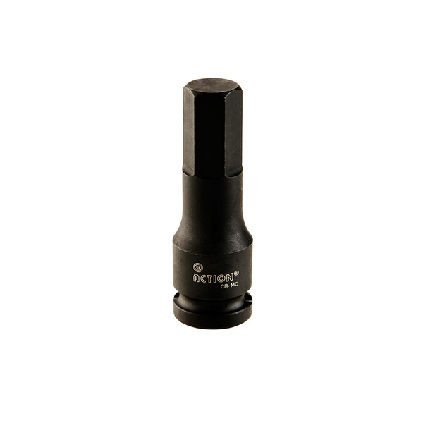 Action Impact Socket In Hex Long 1/2" x 5mm x 75mm