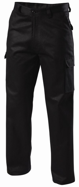 Order In - Hard Yakka Y02500 Men's Cargo Trousers Cotton Drill - Relaxed Fit - Black