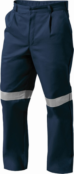 Order In - King Gee K53020 Men's Drill Pant - Reflective Tape - Cotton - Navy