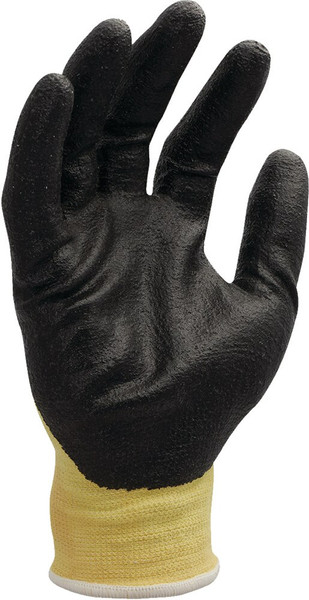 Order In - PROSAFE Ultratech W9693 Cut Resistant Gloves - Cut B - 13 Gauge Kevlar Liner - Nitrile Palm Coat - Yellow/Black - M