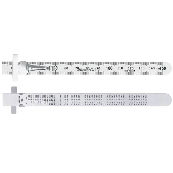 Toledo Ruler + Pocket Clip 150mm Toledo Ruler + Pocket Clip 150mm