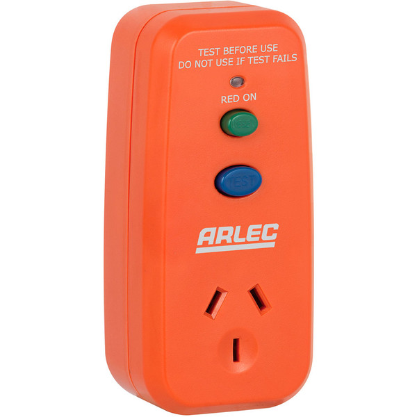 Arlec Singgle Outlet RCD Safety Switch - PB91