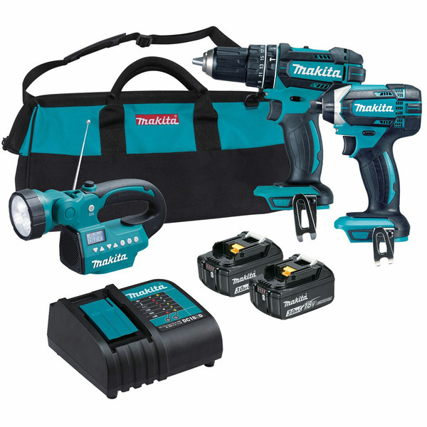 Makita 18V 3 Piece Combo Kit - DLX3168SX1