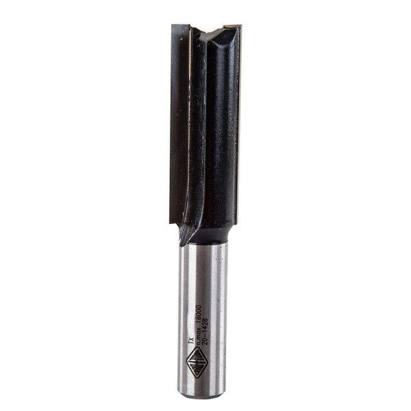 Carbitool Router Bit Straight TCT M16 x 1/2"