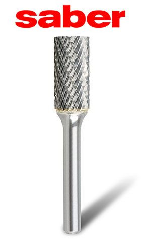 Saber Burr Cylindrical End Cut 3/8" SB-3 - 8020-SB3