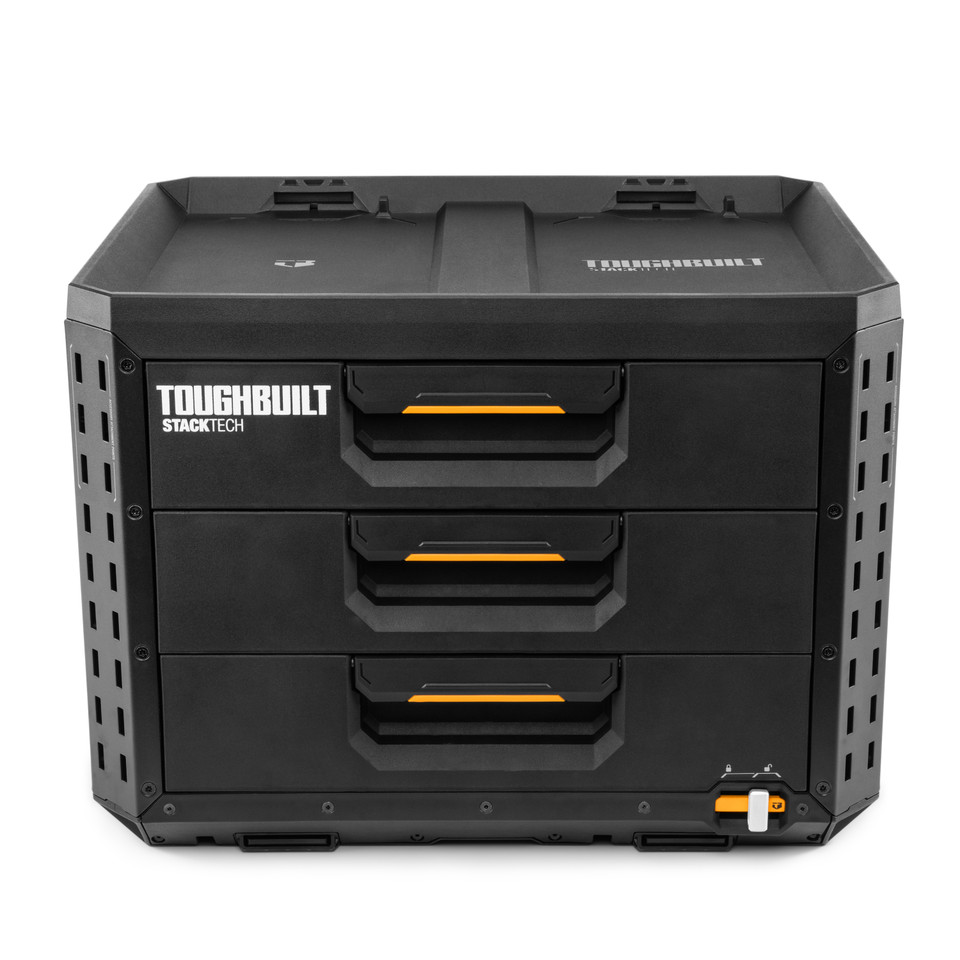 ToughBuilt StackTech Tool Box 3 Drawer Extra Large - TB-B1-D-70-3 ...