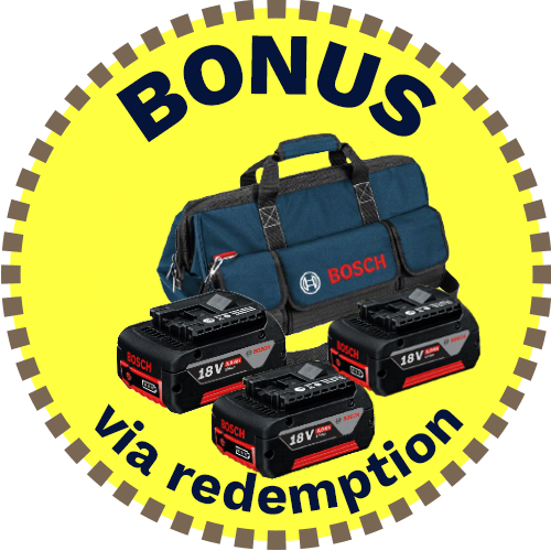 Bosch 2 Piece 4.0Ah Brushless Combo Kit 0615991FH5 Tool Kit Depot