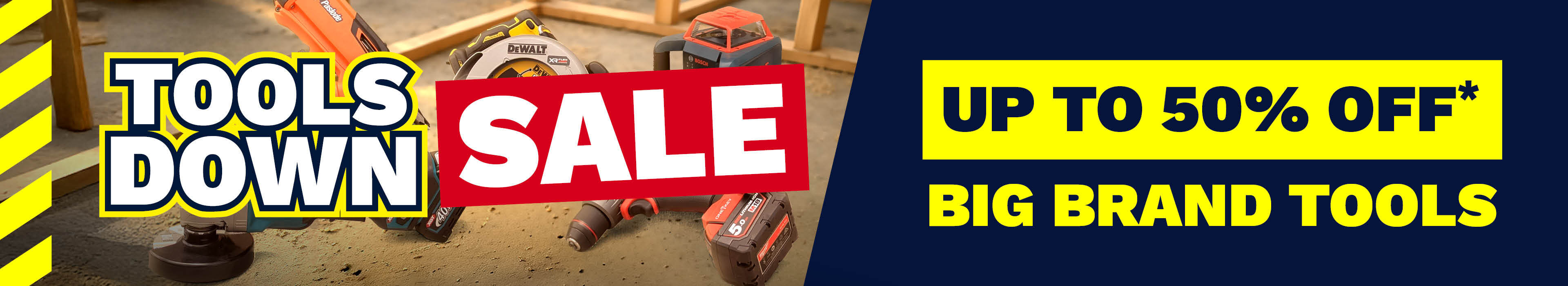 Tools Down Sale