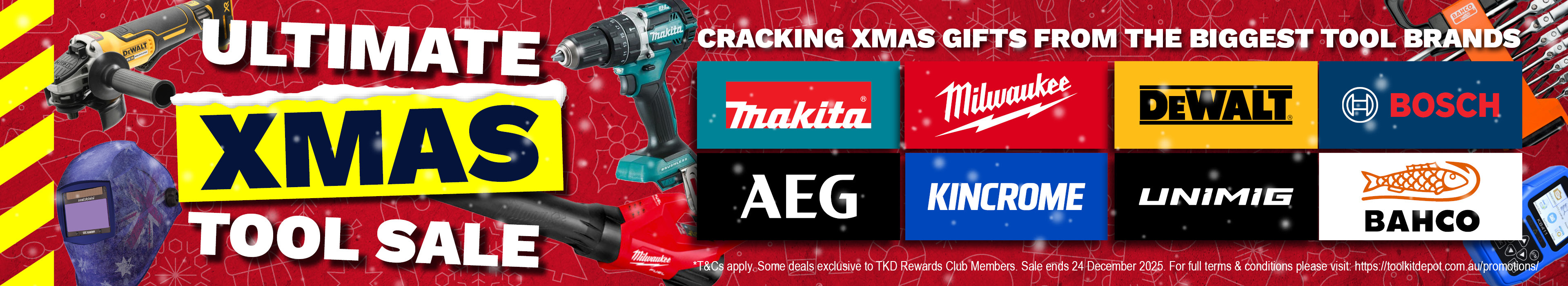 XMAS Tool Sale