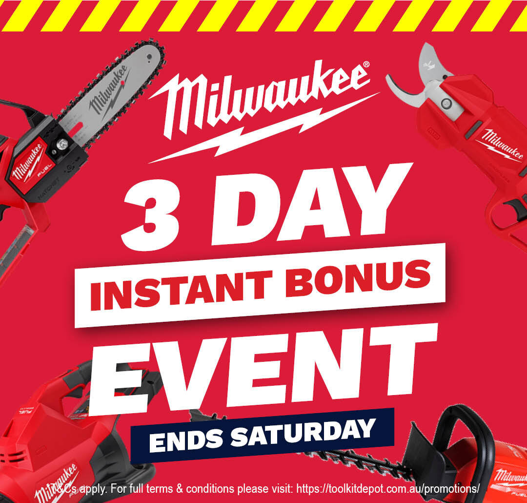 Milwaukee 3 Day Instant Bonus Event