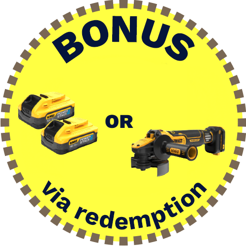 BONUS 18V Battery & Charger Kit Redemption - Black & Decker Promotions