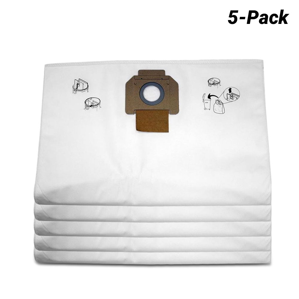 Sac Poubelle Makita 1910Y4-9 - 5 Pièces, Pour Aspirateur Et Nettoyeur à Poussière Sèche - 11