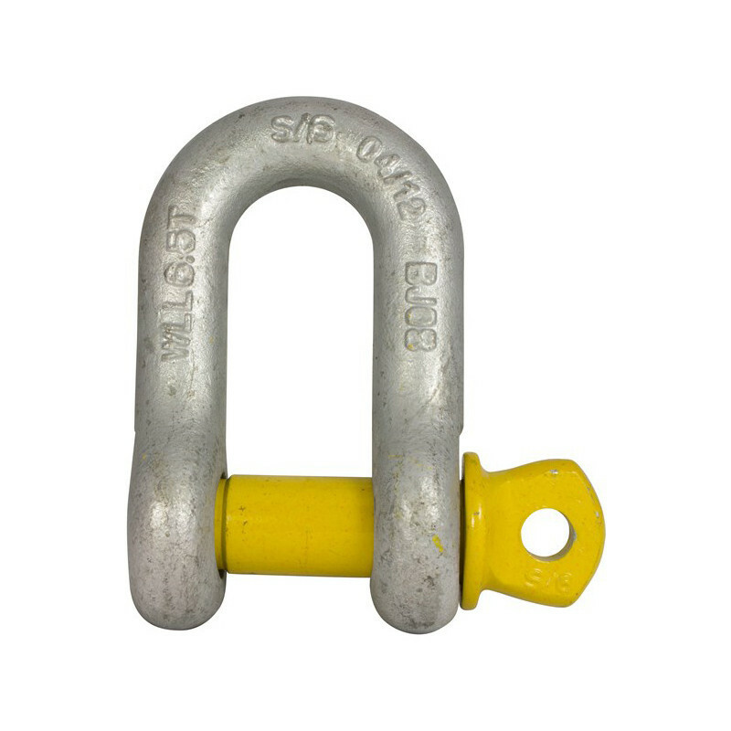 Beaver Shackle Bow Grade S Galvanised 22x25mm 6.5T - 242322 - Tool