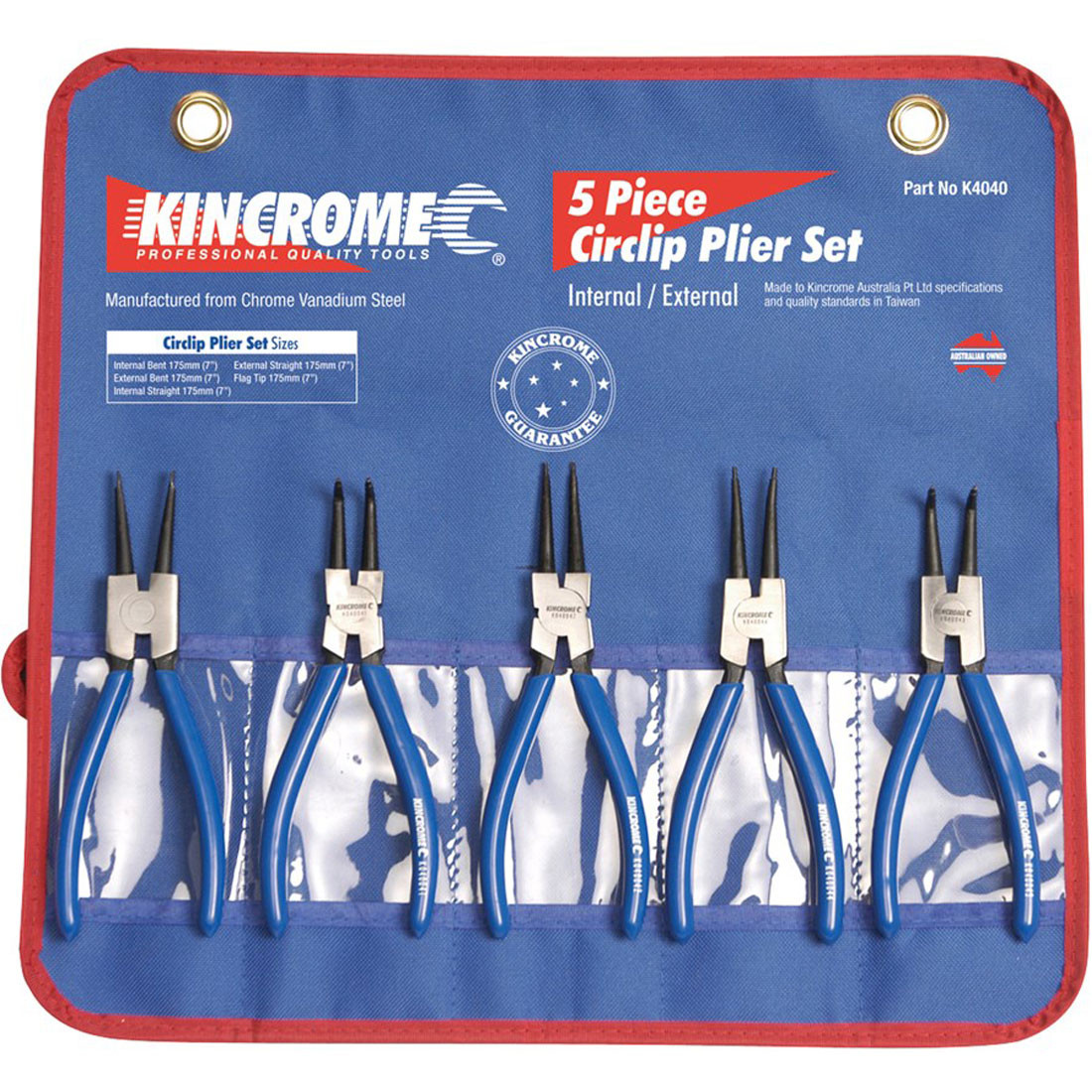 Milwaukee Snap Ring Plier Set 9 Piece - 48226539 - Tool Kit Depot