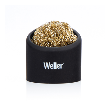 Nettoyant à Sec Pour Panne à Souder Weller | Éponge Laiton Avec Support Silicone | Prolonge La Durée De Vie