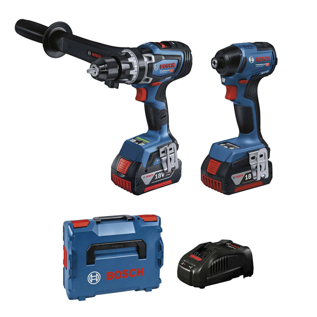 BOSCH BLU++18V LI SKIN HAMMER DRILL - GSB 18V-85 C - 0615990J9S