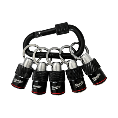 Milwaukee Quick Release Bit Holder w/ Carabiner 5PK - 48324536 - Tool ...