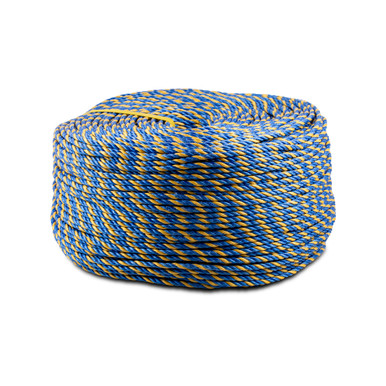 Wattmaster Pulling Rope Telstra Blue / Yellow 6mm X Length 400m Coil ...