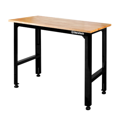 DuraTech Solid Wood Top Workbench In Black 4 FT./48” - DT501011 - Tool ...