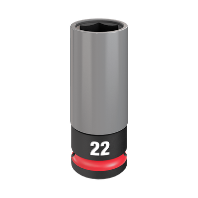 Milwaukee Shockwave Lug Nut Socket 22 MM 1/2