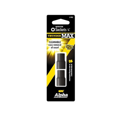 Alpha ThunderMax Impact Magnetic Socket Cleanable 1/4in 2 Pack ...