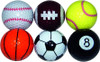 Longridge Sports Balls 6Pk (Assorted)