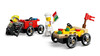 LEGO City Pizza vs. Fire Truck Race Car Pack 60458