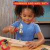 Little Tikes Creative Construction Hammer & Nail Set