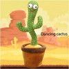 Talking Cactus! Interactive Toy with Sound, Light, and Recording Function.