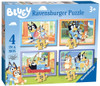 Ravensburger Bluey 4 in a Box Jigsaw Puzzle – 12, 16, 20 & 24 Pieces