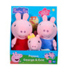 Peppa Pig 3 Pk Plush - Peppa, George & Evie