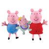 Peppa Pig 3 Pk Plush - Peppa, George & Evie