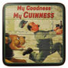 Guinness Nostalgic Coaster - Lion and Zookeeper