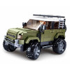 Sluban ModelBricks Off-Road Vehicle Building Set, 317 Pieces, Military Green SUV