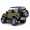 Sluban ModelBricks Off-Road Vehicle Building Set, 317 Pieces, Military Green SUV