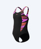 Speedo Hyperboom Splice Muscleback Junior Swimsuit (Coral Sands, 7-8 Years)