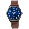 Q&Q Gents Strap Watch (AY11823BU)