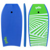 Yel 41" Slick Zig Zag 2 Astd Body Board