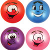 Fruity Scented Bounce Balls with Silly Faces (25cm) 4 Assorted Designs