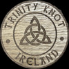 Wooden Coaster - Trinity Knot