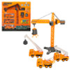 Construction Crane with 3 Vehicles