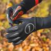 Zone3 Neoprene Swim Gloves (Black/Red, Medium)
