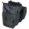 BASIL TOUR WATERPROOF DOUBLE BAG BLACK