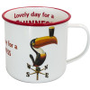 Guinness Gilroy Enamel Mug Toucan